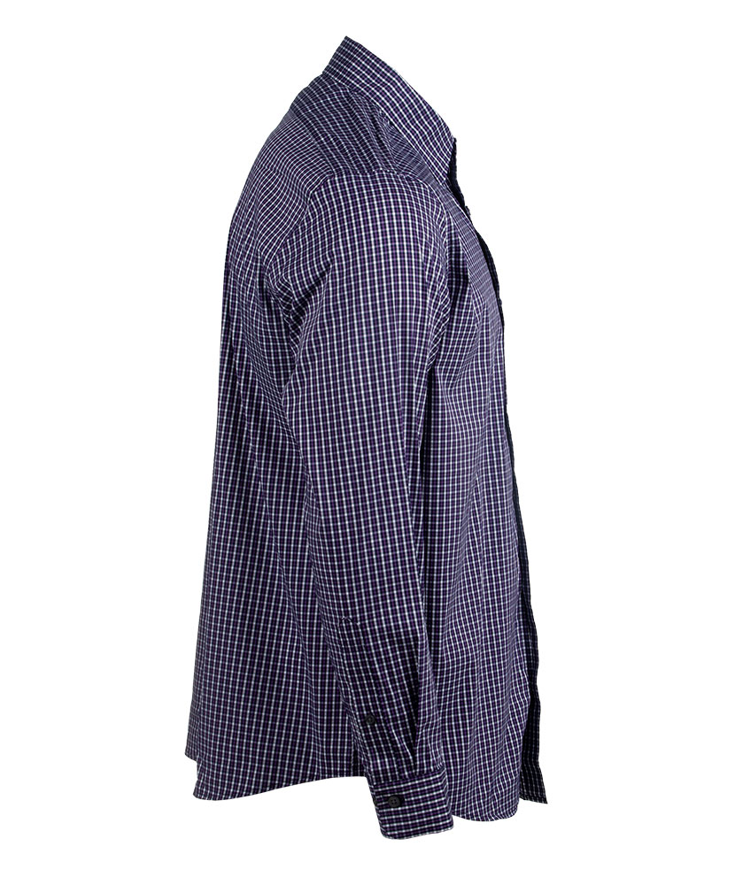 Brooks Brothers Navy Multi Check Button-Down Shirt